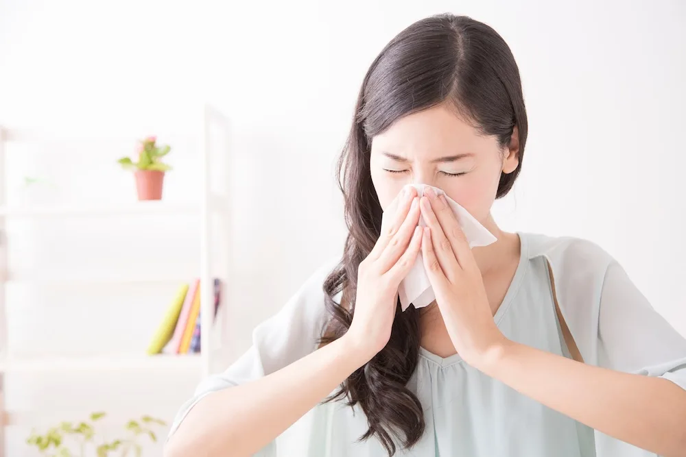 花粉症の主な症状