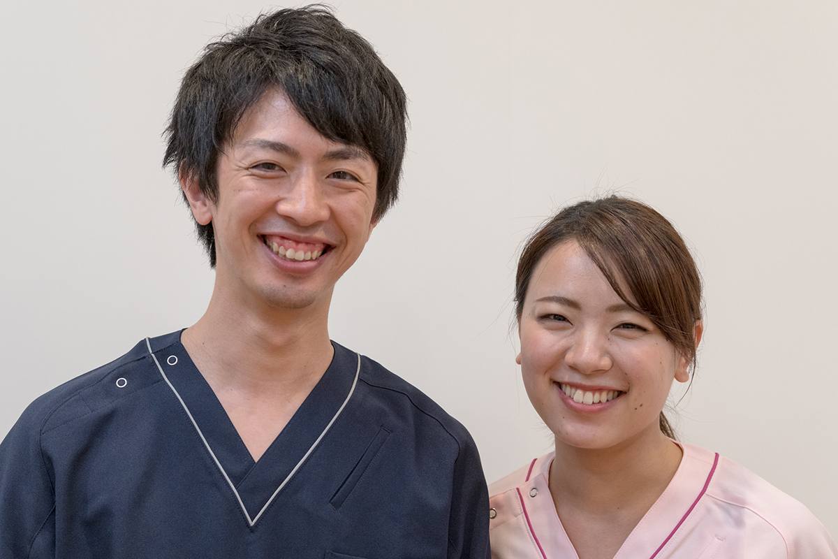 1対1での施術